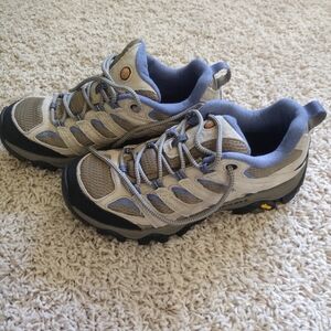 Merrell Gray and Blue Athletic Shoes